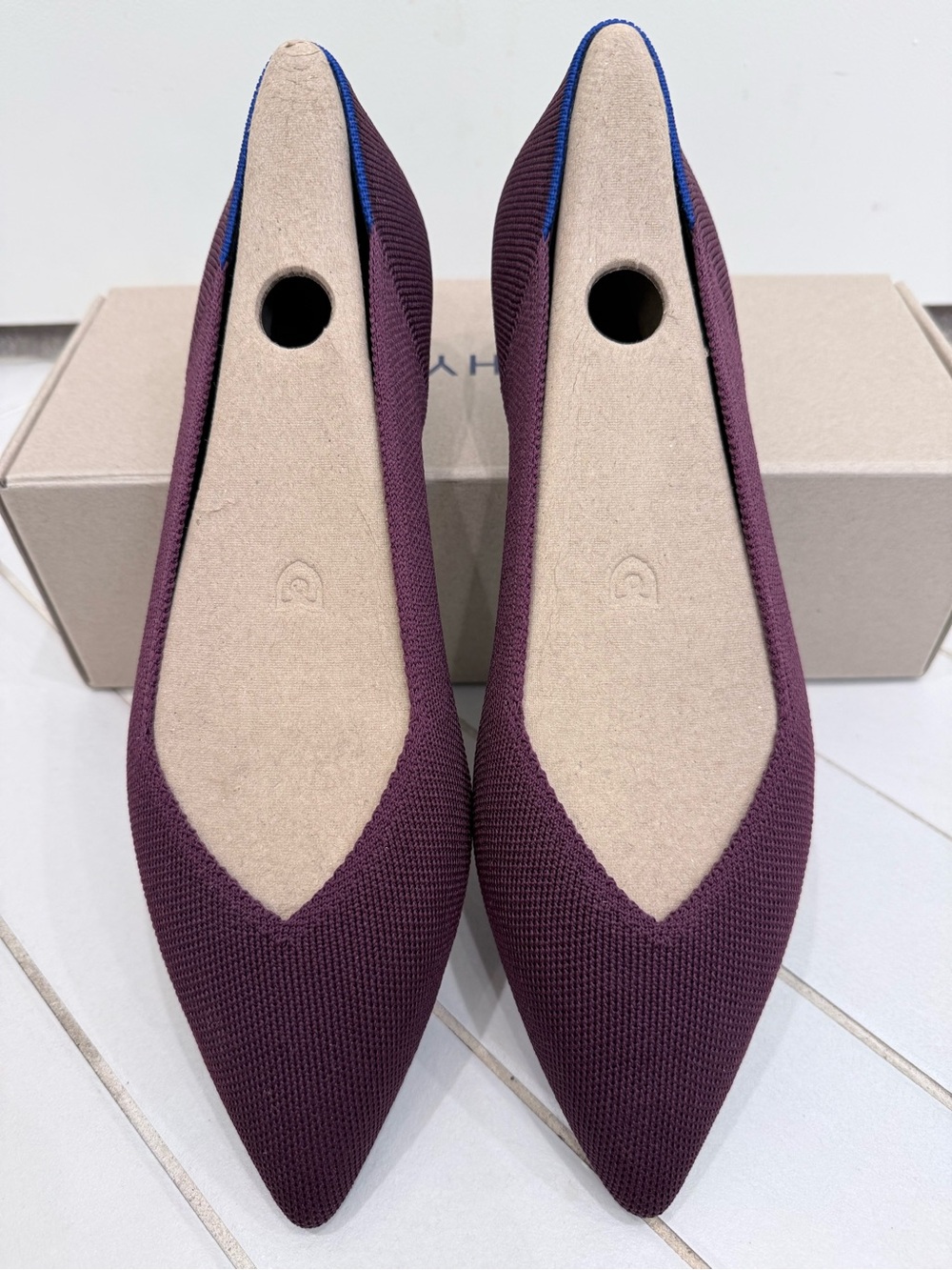 Rothy’s The Point II in Boysenberry